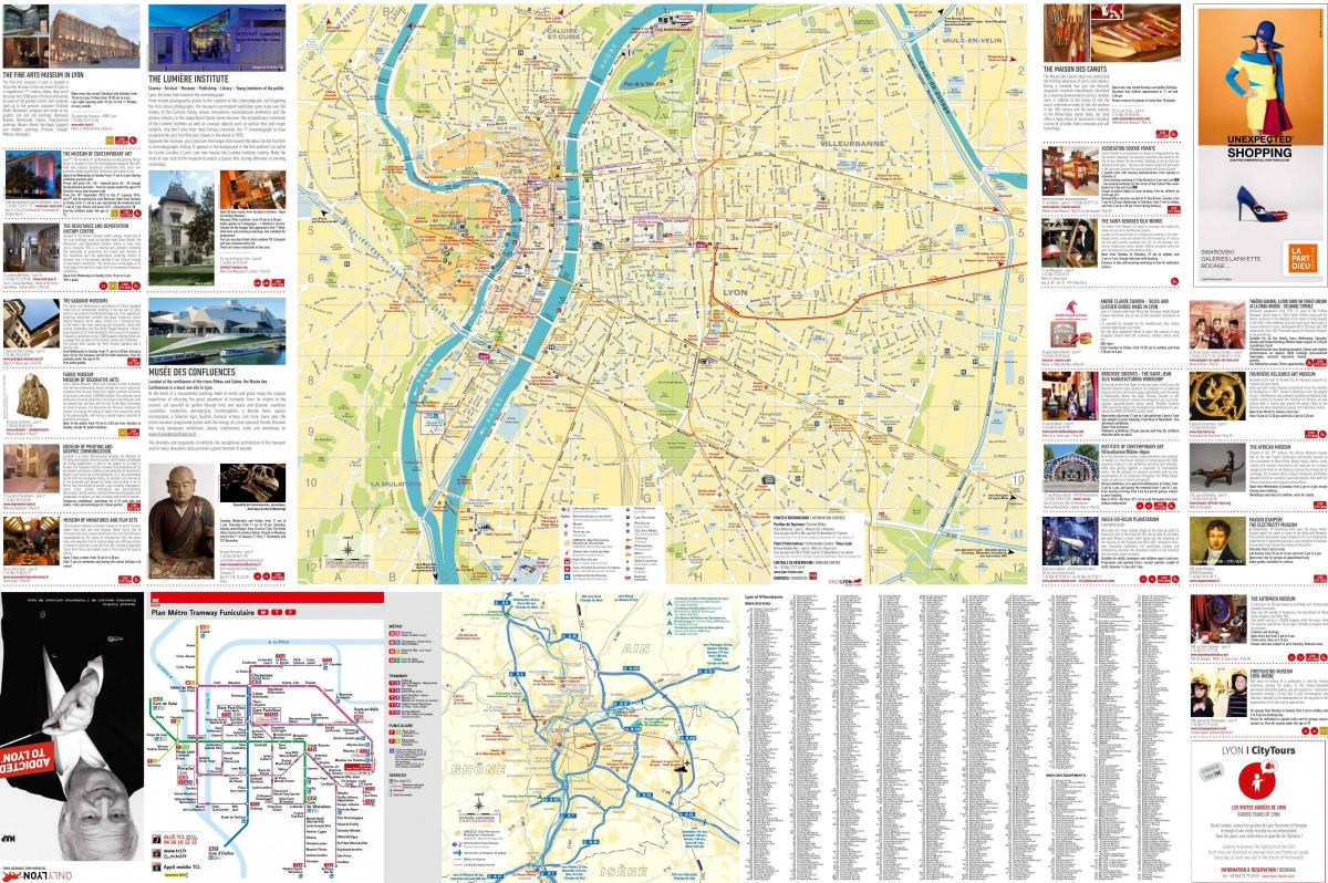 Лион аялал жуулчлалын мэдээлэл, газрын зураг